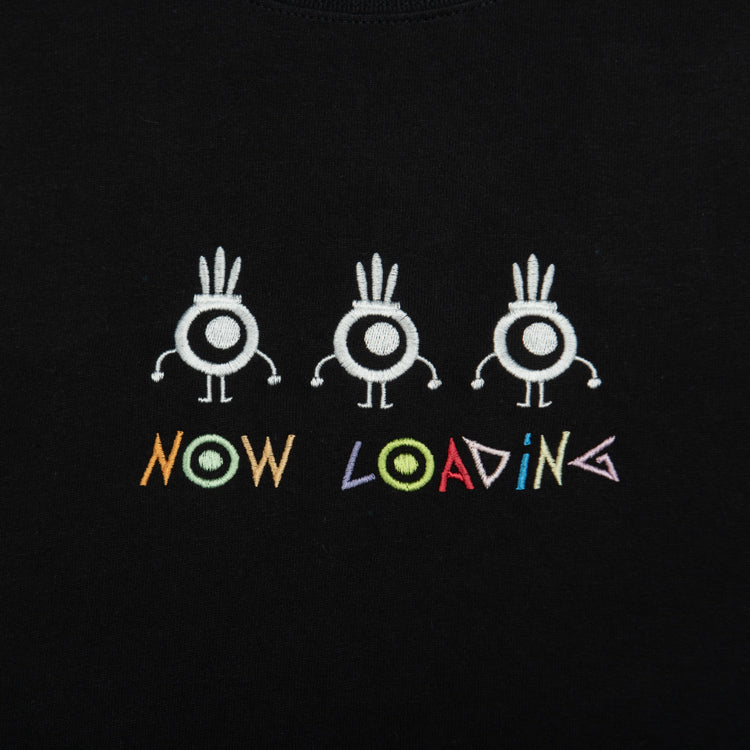 【予約受付中】PATAPON Tシャツ (PATAPON NOW LOADING) ブラック thumbnail 3