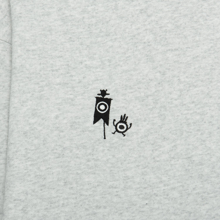 【予約受付中】PATAPON 刺繍スウェット (PATAPON ハタポン) グレー thumbnail 3