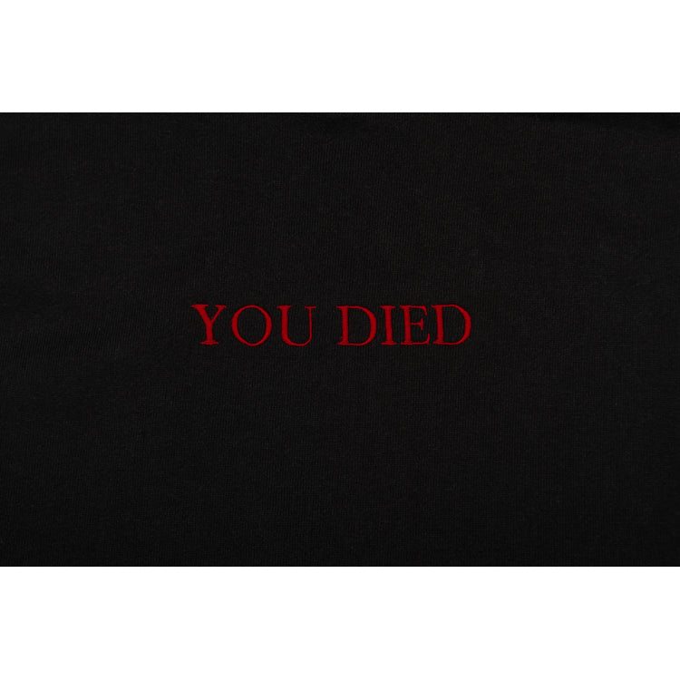 【予約受付中】Bloodborne パーカー (Bloodborne YOU DIED) ブラック thumbnail 3