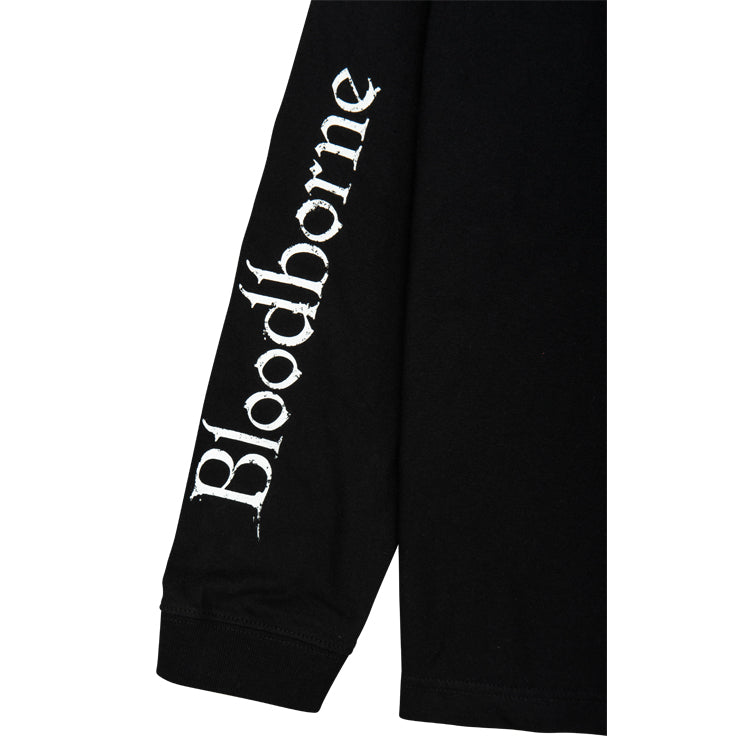【予約受付中】Bloodborne ロンT (Bloodborne 啓蒙) ブラック thumbnail 3