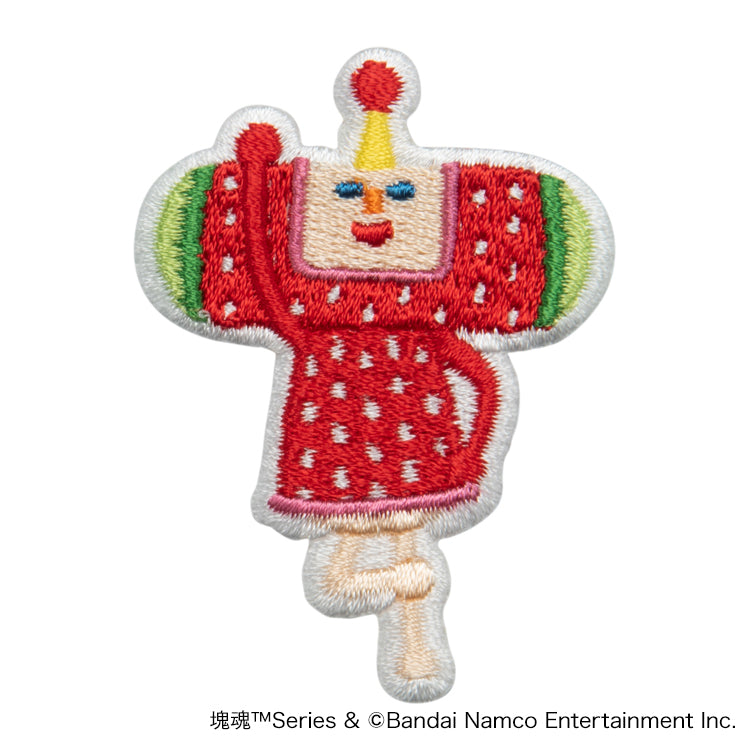 【予約受付中】塊魂 刺繍ステッカー (塊魂 イチゴチャン)