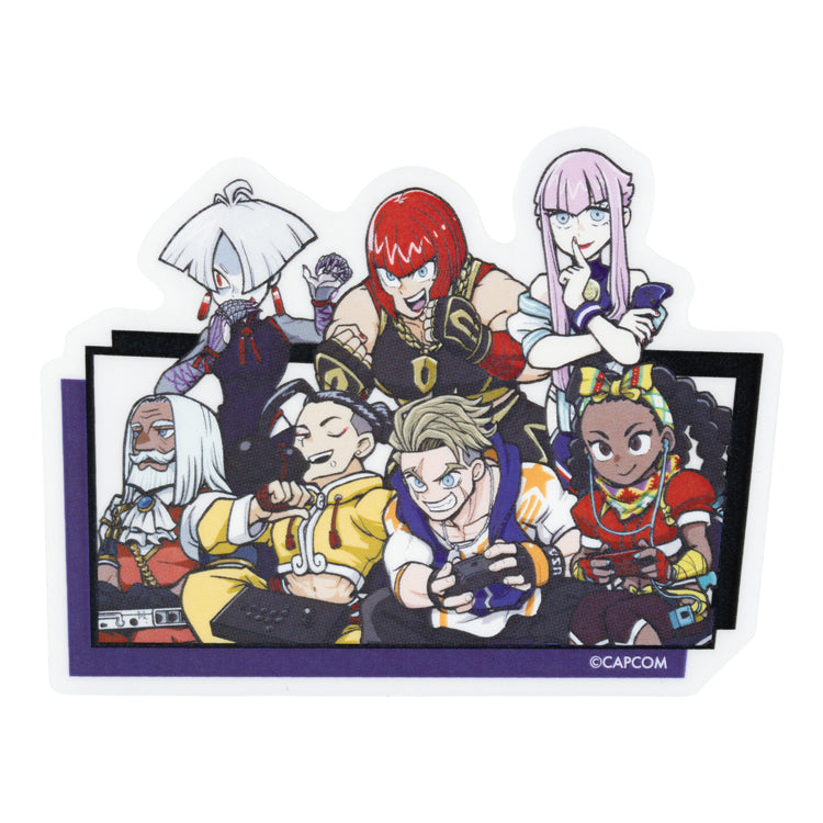 【予約受付中】ストリートファイター クリアステッカーセット (ストリートファイター6 GC25 A) thumbnail 9