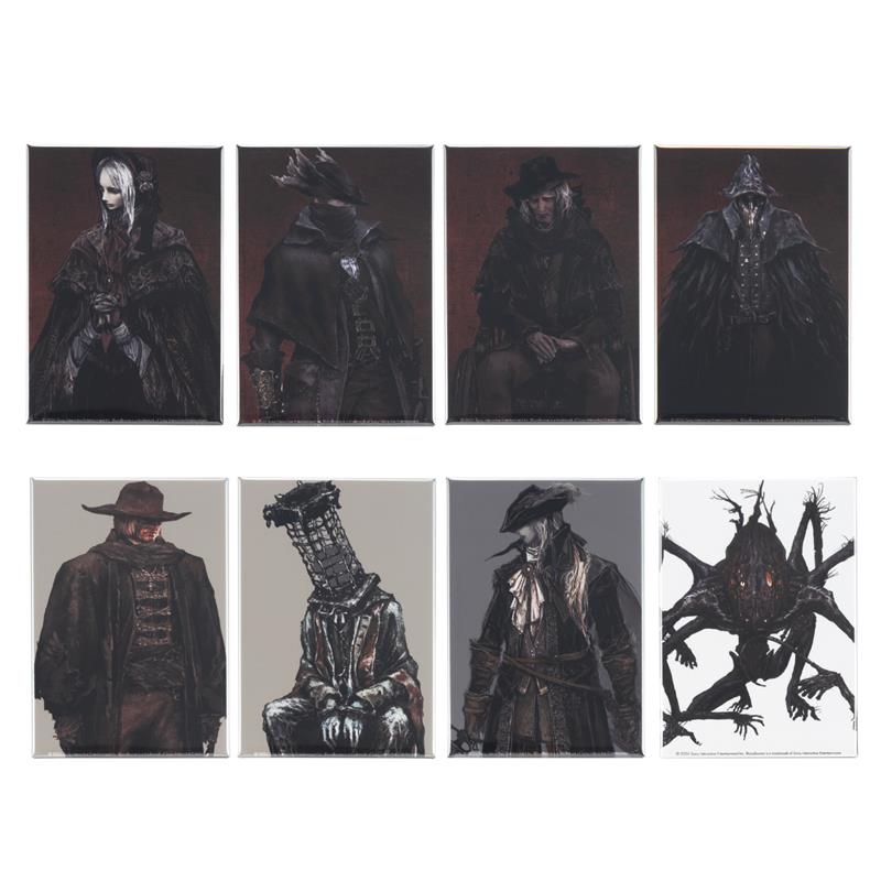【予約受付中】【コンプリートセット(全8種)】Bloodborne トレーディングスクエアマグネット 8個入り