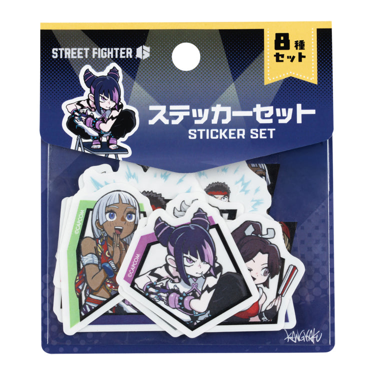 【予約受付中】ストリートファイター クリアステッカーセット (ストリートファイター6 GC25 B)