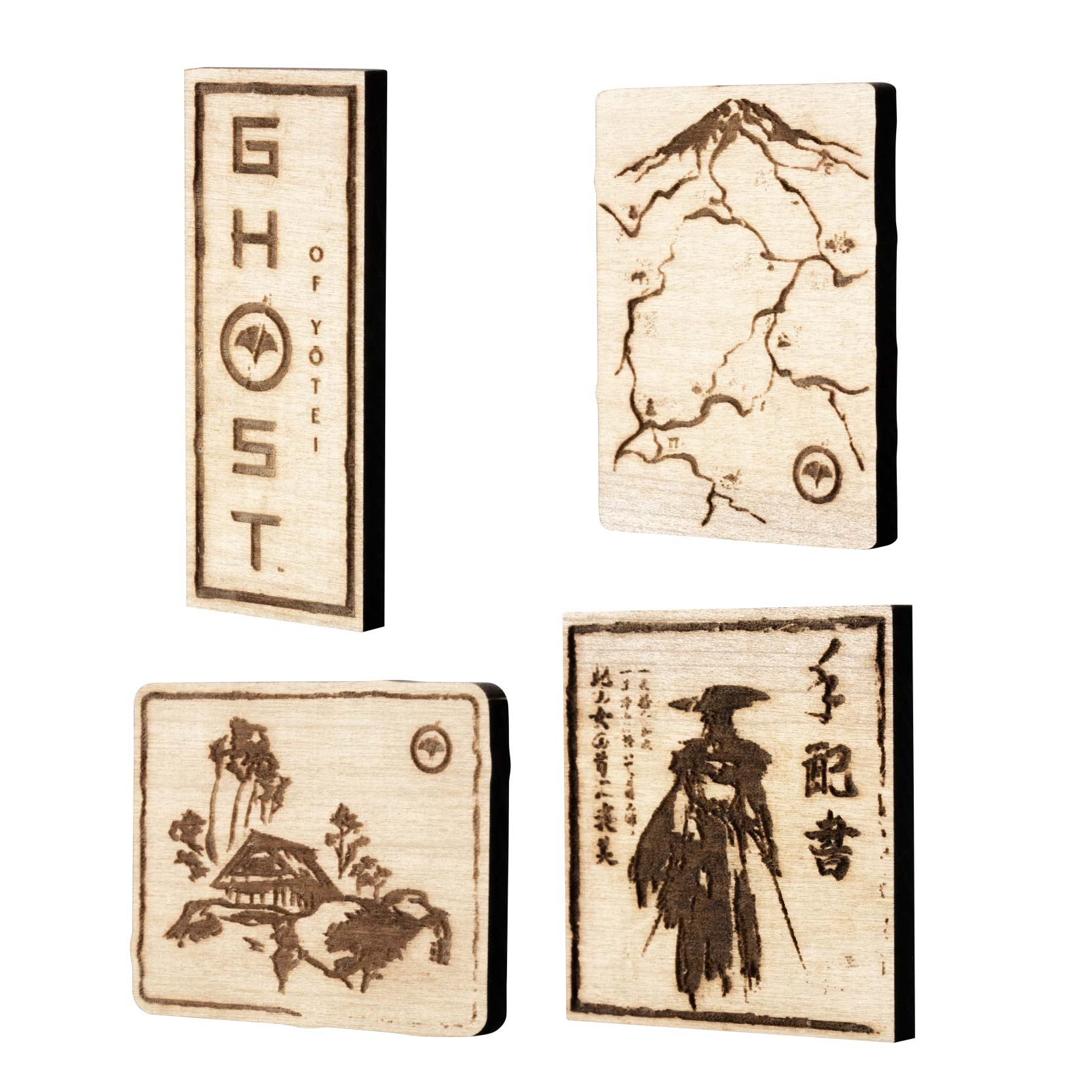 Ghost of Yotei ウッドマグネット