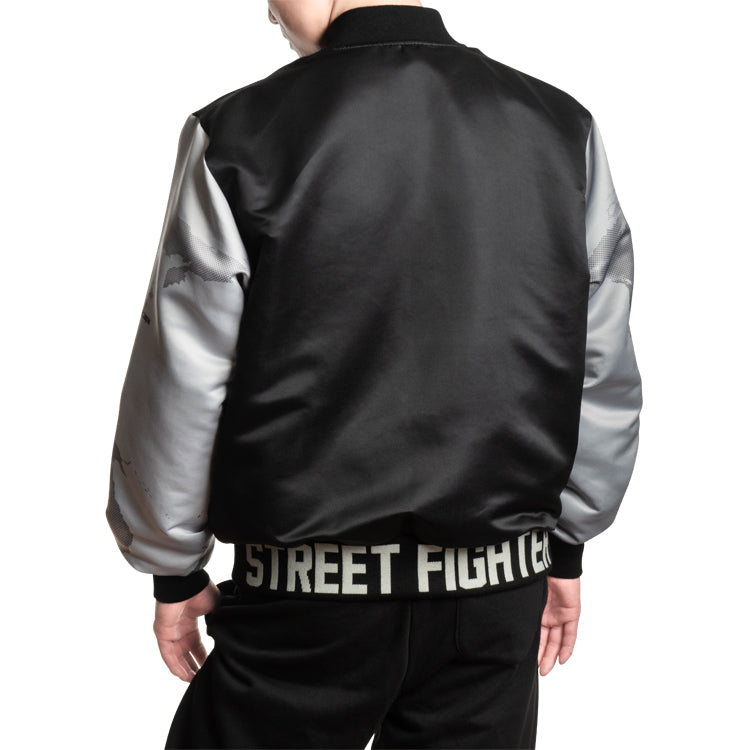 【予約受付中】ストリートファイター ブルゾン (ストリートファイター6 豪鬼) ブラック thumbnail 16