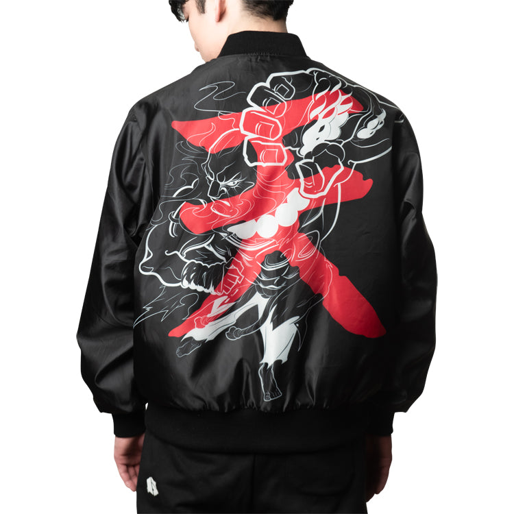 【予約受付中】ストリートファイター ブルゾン (ストリートファイター6 豪鬼) ブラック thumbnail 26