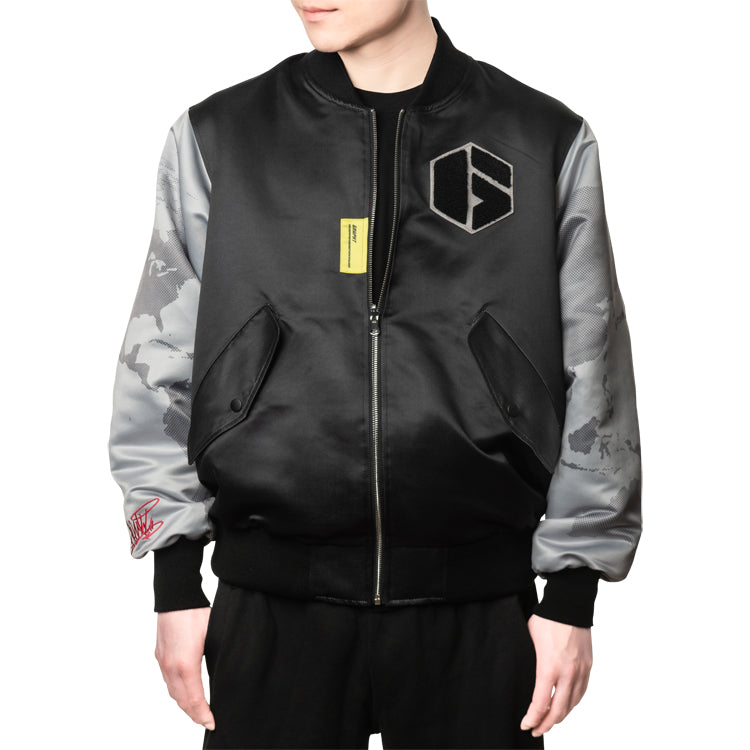 【予約受付中】ストリートファイター ブルゾン (ストリートファイター6 豪鬼) ブラック thumbnail 14