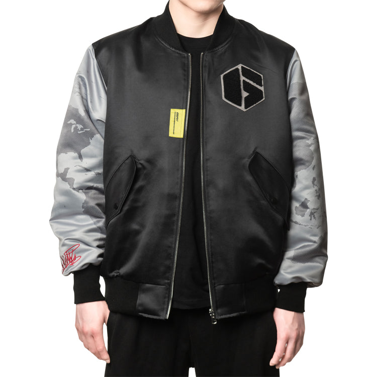 【予約受付中】ストリートファイター ブルゾン (ストリートファイター6 豪鬼) ブラック thumbnail 15