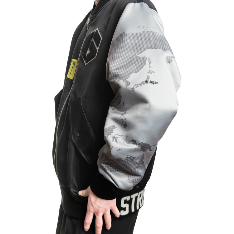 【予約受付中】ストリートファイター ブルゾン (ストリートファイター6 豪鬼) ブラック thumbnail 18