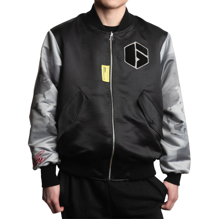 【予約受付中】ストリートファイター ブルゾン (ストリートファイター6 豪鬼) ブラック thumbnail 11