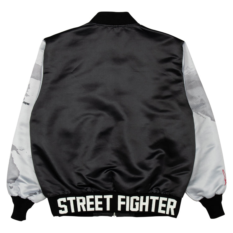 【予約受付中】ストリートファイター ブルゾン (ストリートファイター6 豪鬼) ブラック thumbnail 3