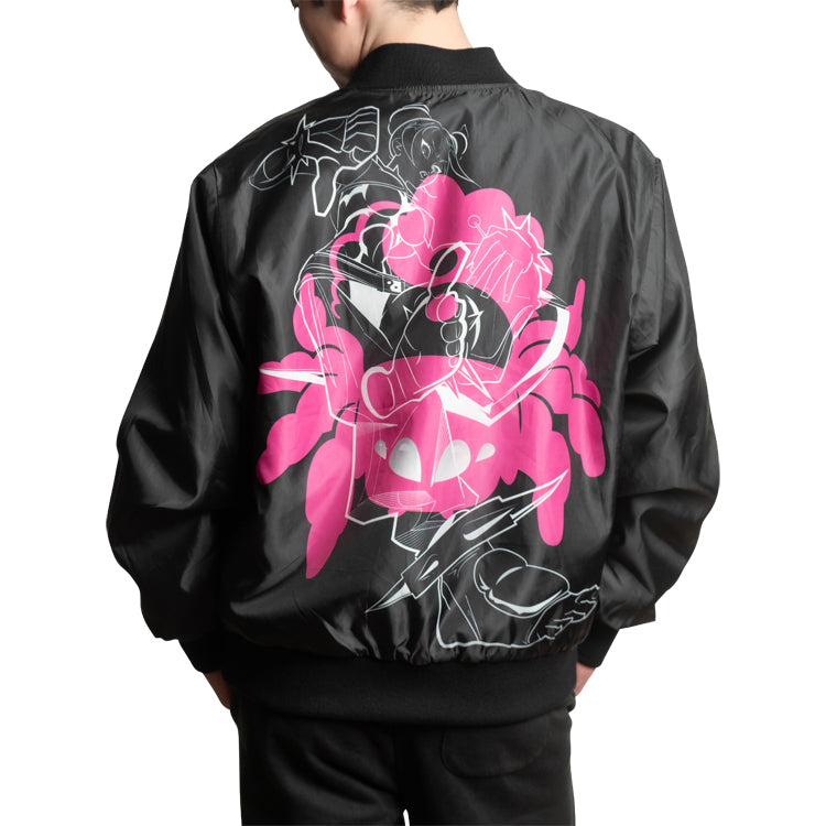 【予約受付中】ストリートファイター ブルゾン (ストリートファイター6 ジュリ) グレー thumbnail 20