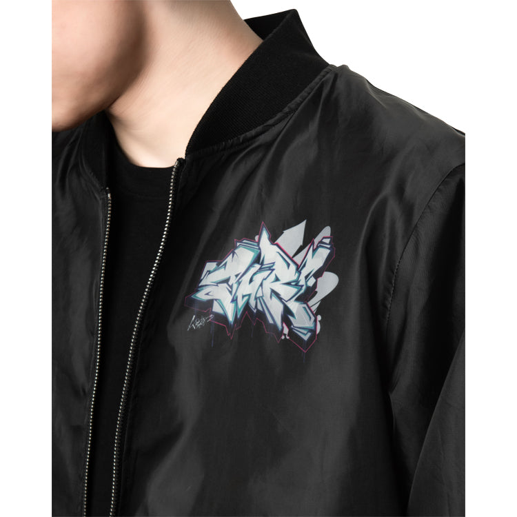 【予約受付中】ストリートファイター ブルゾン (ストリートファイター6 ジュリ) グレー thumbnail 26