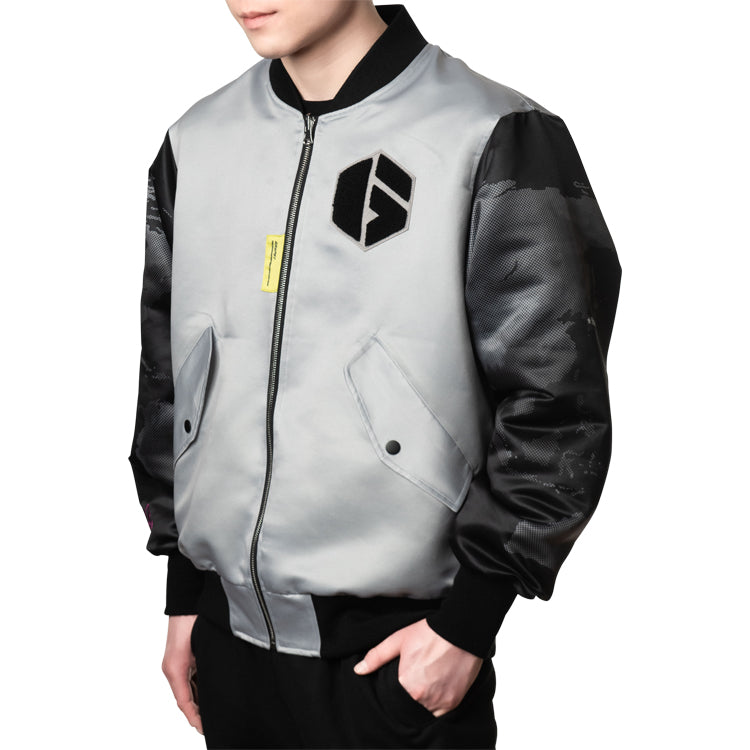 【予約受付中】ストリートファイター ブルゾン (ストリートファイター6 ジュリ) グレー thumbnail 15