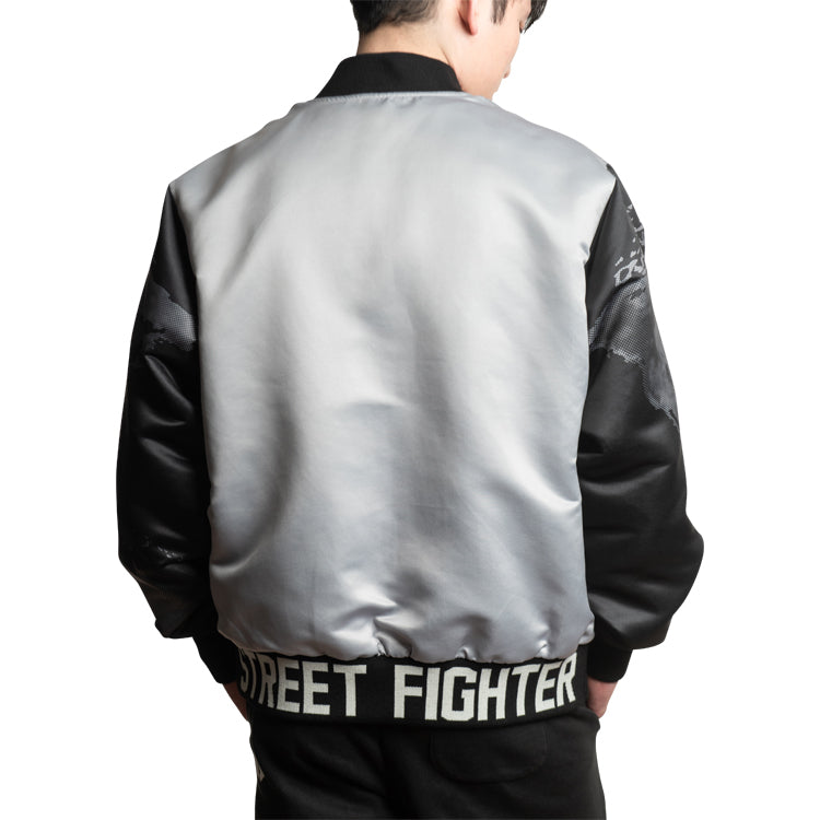 【予約受付中】ストリートファイター ブルゾン (ストリートファイター6 ジュリ) グレー thumbnail 19