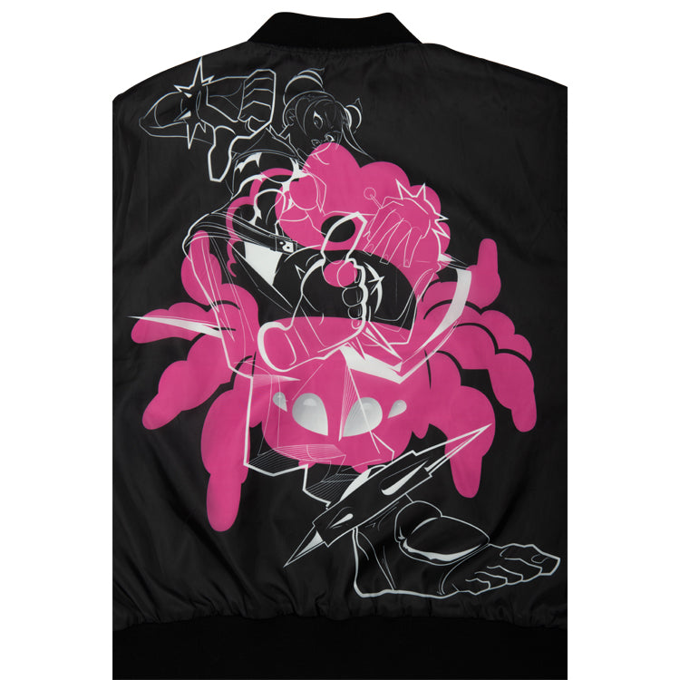 【予約受付中】ストリートファイター ブルゾン (ストリートファイター6 ジュリ) グレー thumbnail 10