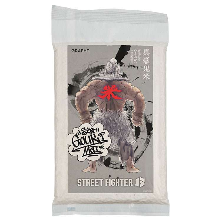 【予約受付中】【単品】【5個セット / 描き起こしイラストステッカー付き】真豪鬼米