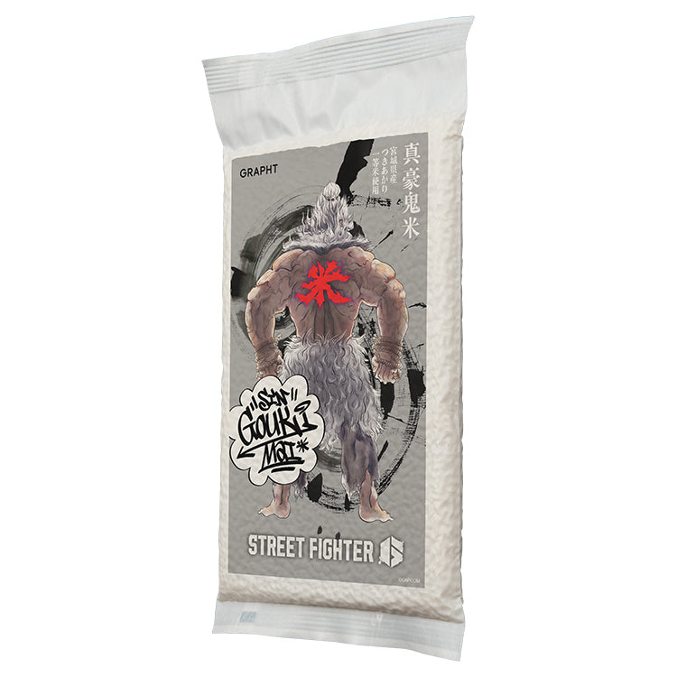 【予約受付中】【単品】【5個セット / 描き起こしイラストステッカー付き】真豪鬼米 thumbnail 4