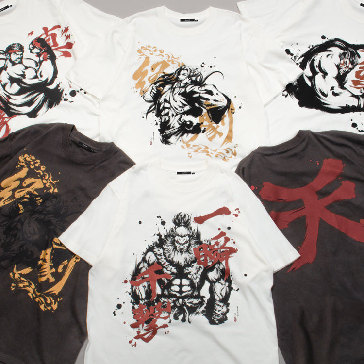 【予約受付中】ストリートファイター Special Moves Series Tシャツ (ストリートファイター6 ジェイミー / 豪鬼) バニラホワイト thumbnail 2
