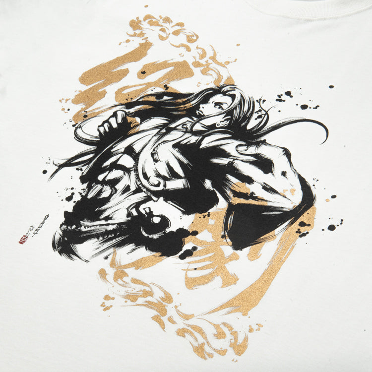 【予約受付中】ストリートファイター Special Moves Series Tシャツ (ストリートファイター6 ジェイミー / 豪鬼) バニラホワイト thumbnail 6