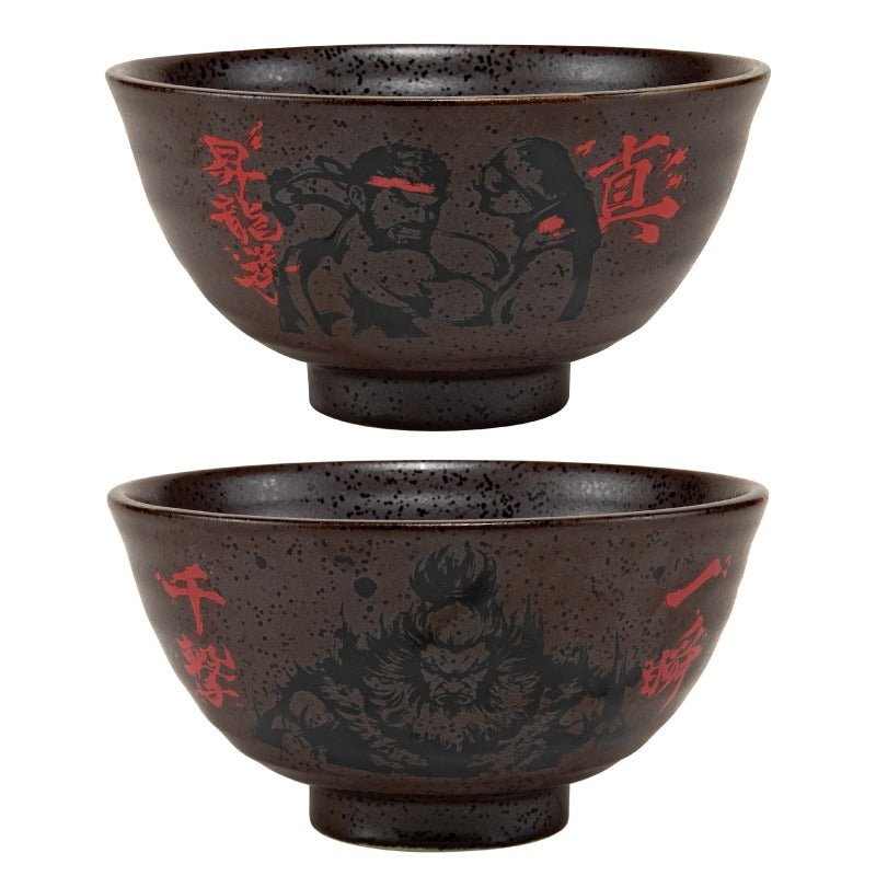 【予約受付中】ストリートファイター Special Moves Series 茶碗 (ストリートファイター6 リュウ / 豪鬼) thumbnail 1