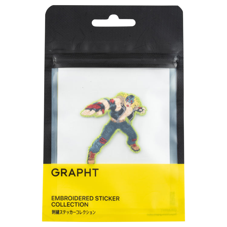 【予約受付中】ストリートファイター 刺繍ステッカー (ストリートファイター6 アレックス/キービジュアル) thumbnail 4