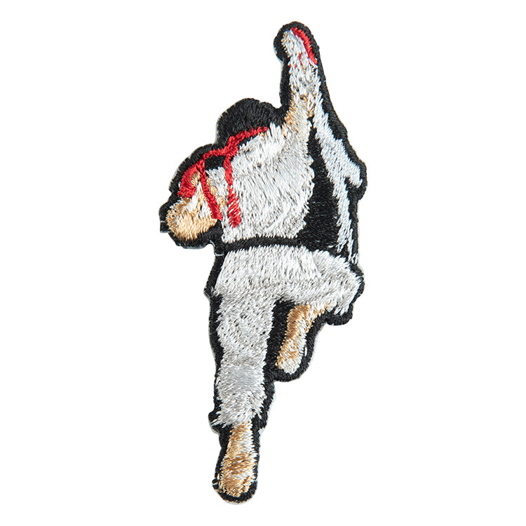 【予約受付中】ストリートファイター 刺繍ステッカー (ストリートファイター6 リュウ/outfit2)