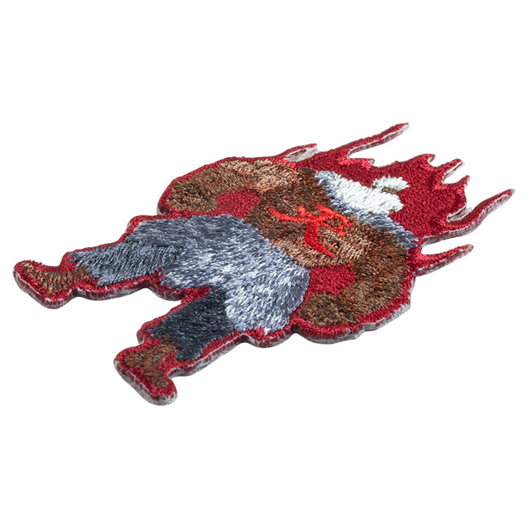 ZERO FIGHTER(ゼロファイター) 刺繍入りナイロンベスト XL 予約受付中】ストリートファイター 刺繍ステッカー (ストリート