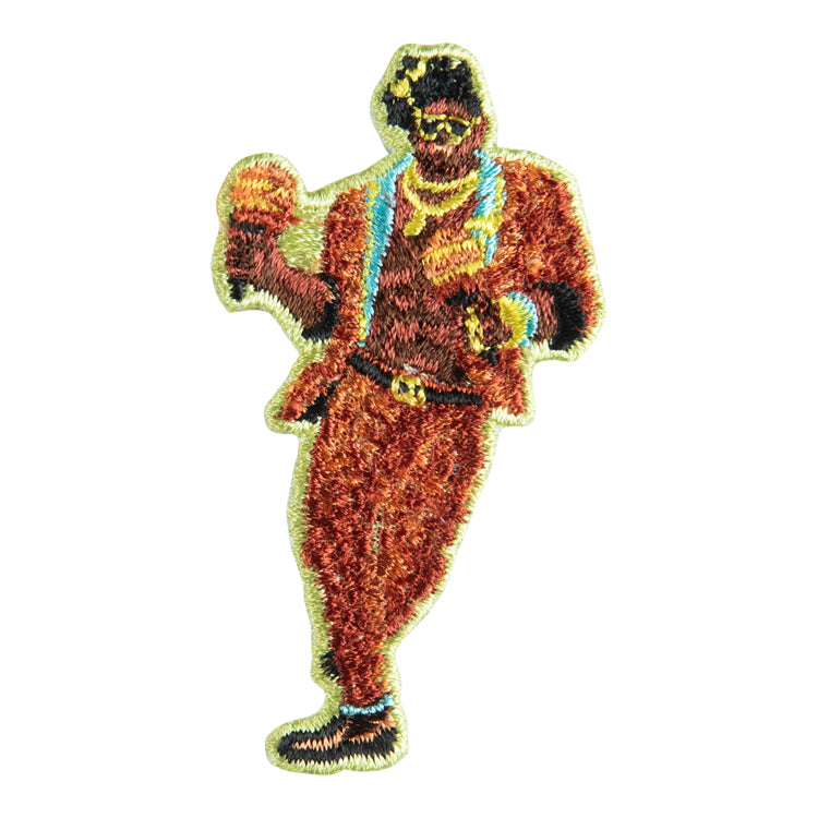 【予約受付中】ストリートファイター 刺繍ステッカー (ストリートファイター6 Dee Jay/outfit3)