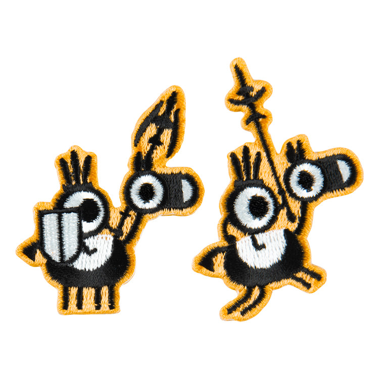 【予約受付中】PATAPON 刺繍ステッカー (PATAPON きばポンセット/ゆみポン&たてポン/パタポンセット/村人セット/ジゴトン&ゴーン) thumbnail 4