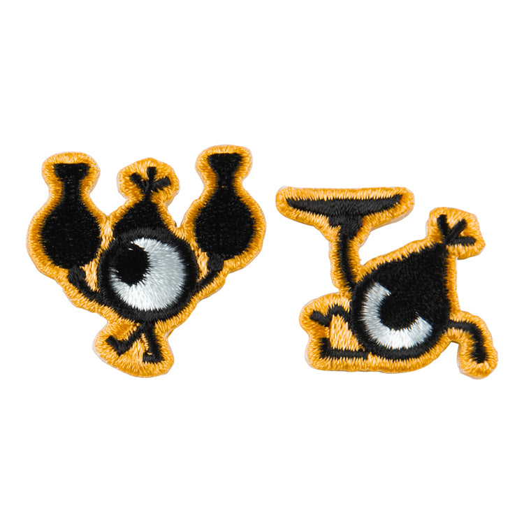 【予約受付中】PATAPON 刺繍ステッカー (PATAPON きばポンセット/ゆみポン&たてポン/パタポンセット/村人セット/ジゴトン&ゴーン) thumbnail 7