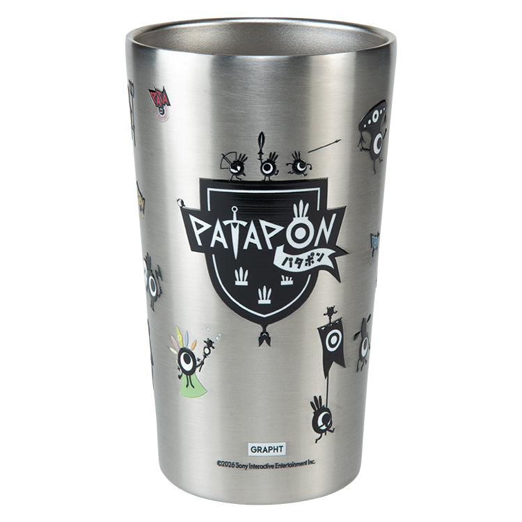 【予約受付中】PATAPON ステンレスサーモタンブラー (PATAPON タイトルロゴ) 450ml thumbnail 1