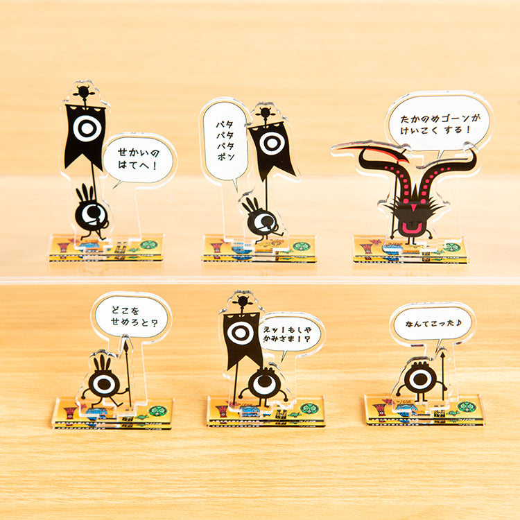 【予約受付中】【コンプリートセット全6種】PATAPON トレーディングミニアクリルスタンド (PATAPON セリフシリーズ) vol.1 6個入り thumbnail 2