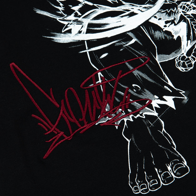 【予約受付中】ストリートファイター Battle Canvas Series Tシャツ (ストリートファイター6 豪鬼) ブラック thumbnail 5
