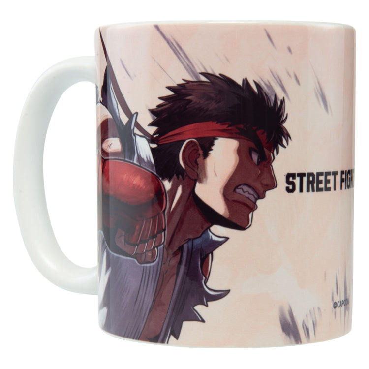 【予約受付中】ストリートファイター Battle Canvas Series マグカップ (ストリートファイター6 リュウ&豪鬼)
