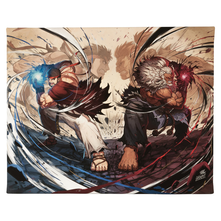 【予約受付中】ストリートファイター Battle Canvas Series キャンバスアートボード (ストリートファイター6 リュウ&豪鬼)