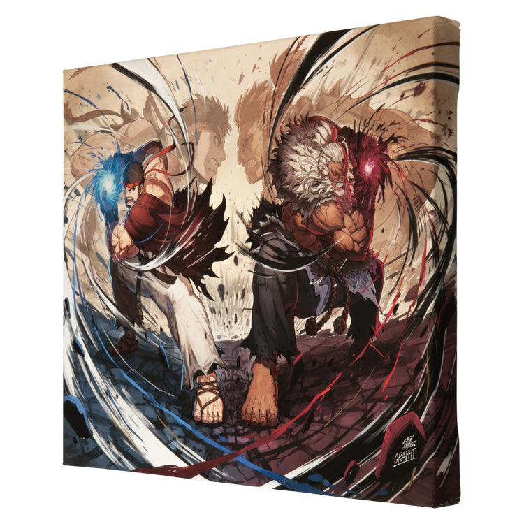 【予約受付中】ストリートファイター Battle Canvas Series キャンバスアートボード (ストリートファイター6 リュウ&豪鬼) thumbnail 3