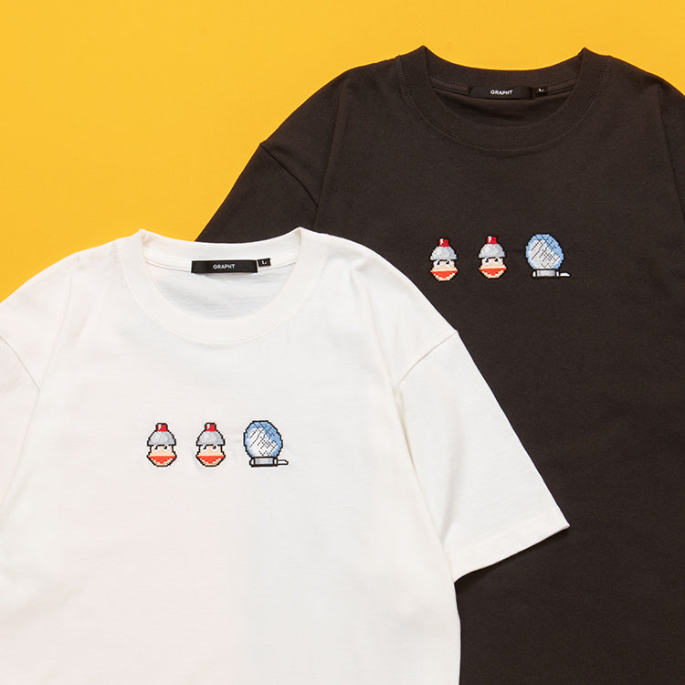 【予約受付中】サルゲッチュ 刺繍Tシャツ (サルゲッチュ ゲッチュ) スミ thumbnail 2