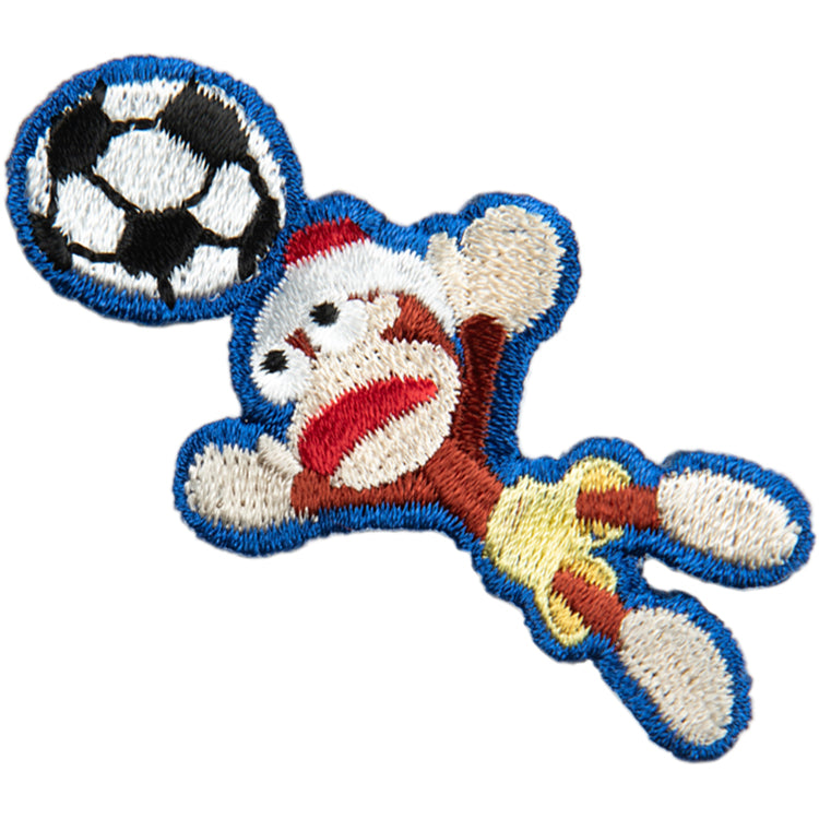【予約受付中】サルゲッチュ 刺繍ステッカー (サルゲッチュ) サッカー/ラグビー thumbnail 4