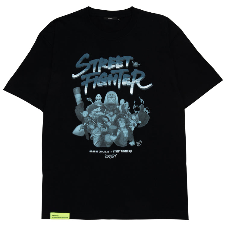 予約受付中】ストリートファイター プリントTシャツ (ストリート