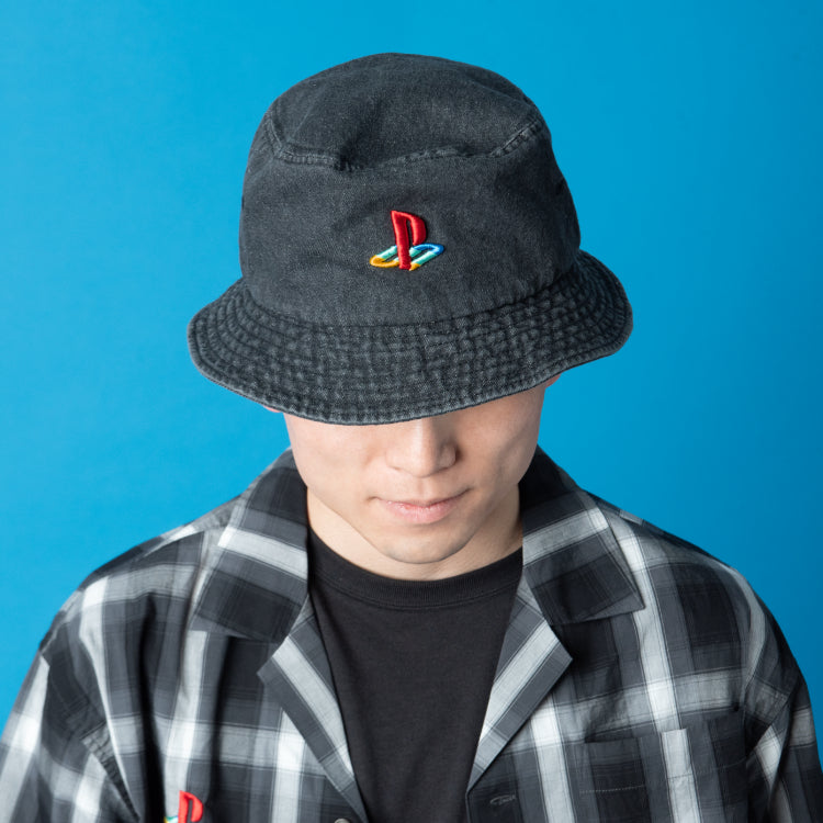 【予約受付中】3D刺繍コットンツイルバケットハット / PlayStation™ thumbnail 2