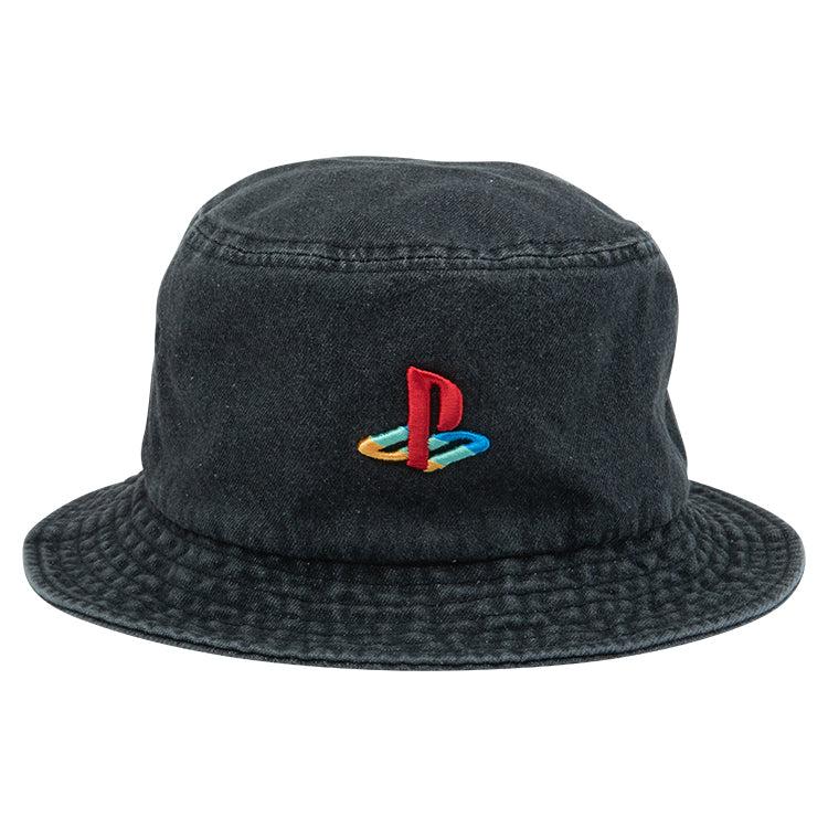 【予約受付中】3D刺繍コットンツイルバケットハット / PlayStation™