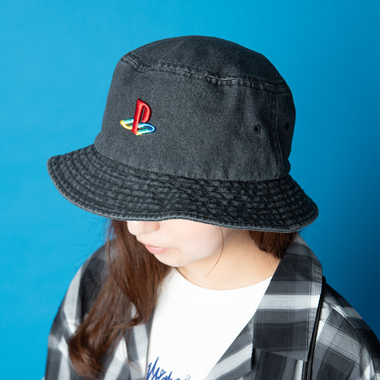 【予約受付中】3D刺繍コットンツイルバケットハット / PlayStation™ thumbnail 5
