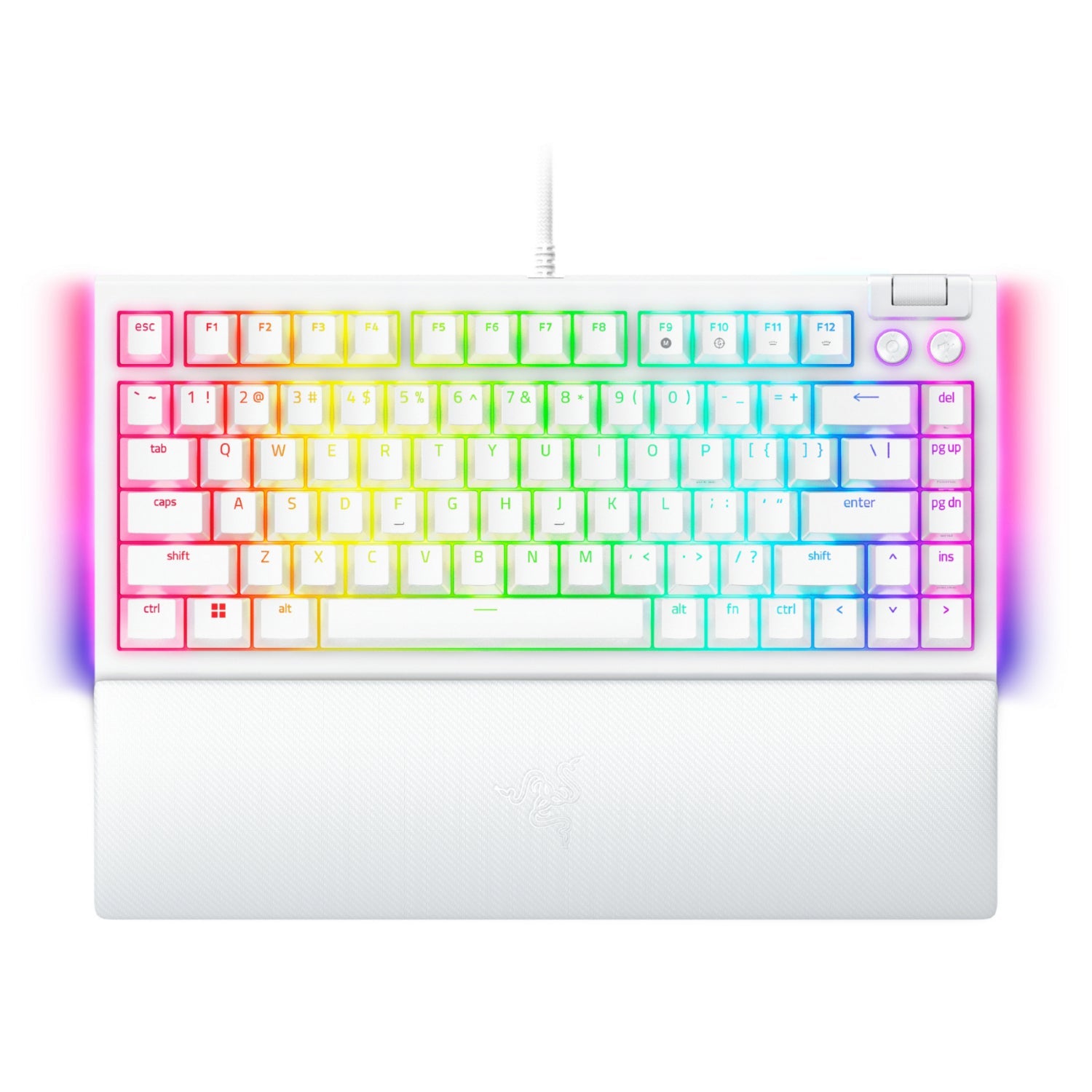 Razer BlackWidow V4 75% White Edition ブラックウィドウ ブイフォー 75パーセント ホワイト エディション