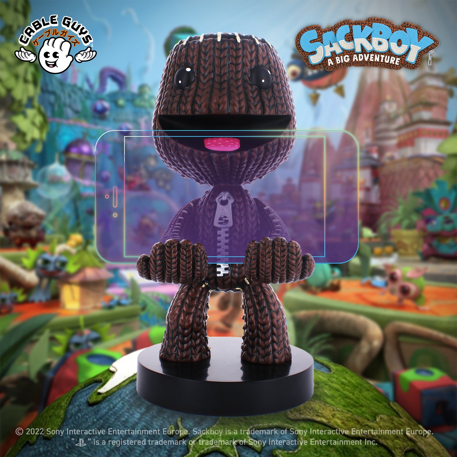 EXG Pro Sackboy ケーブルガイズ コントローラ / スマホ スタンド thumbnail 4