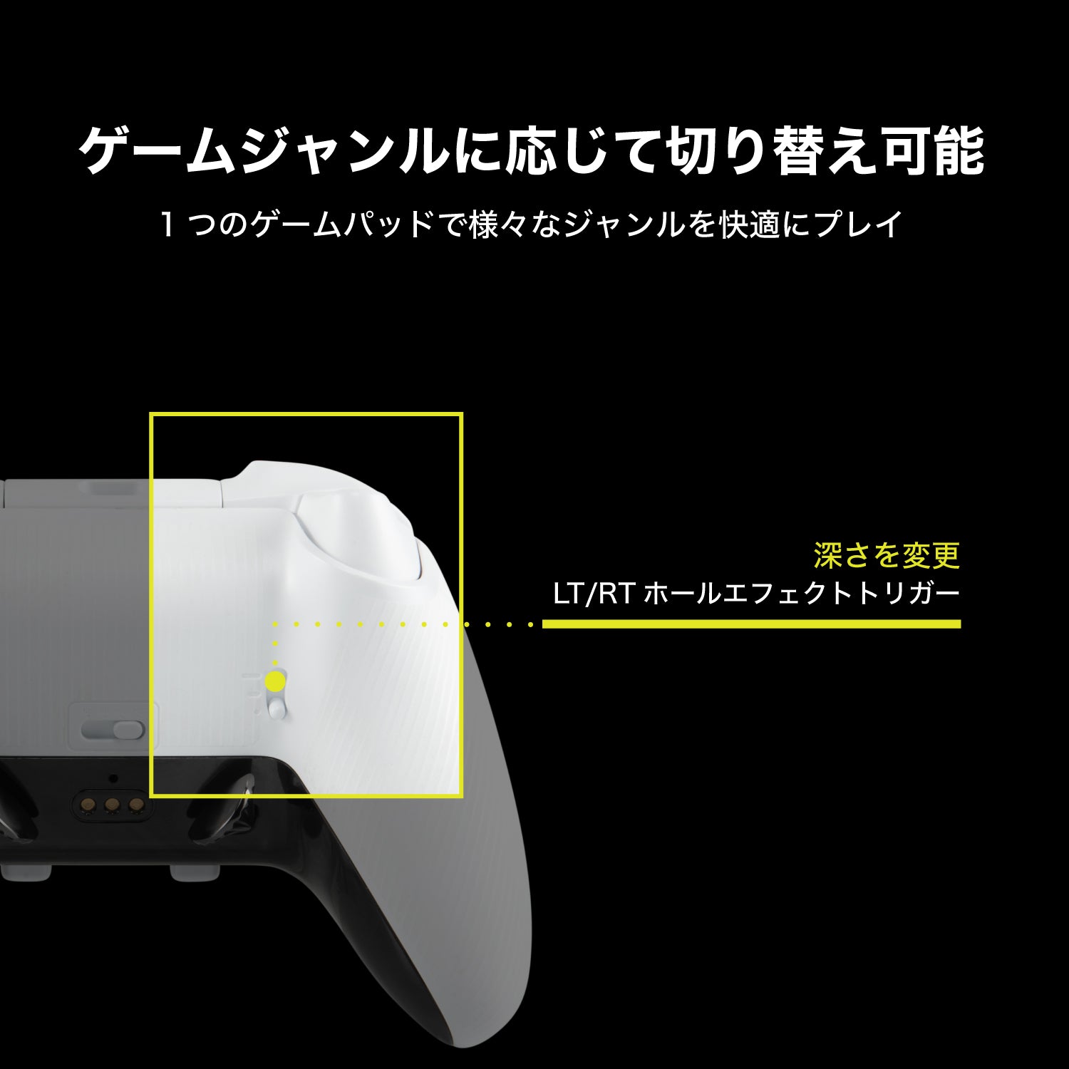 【予約受付中】GRAPHT Omni Plus クイックカスタム・ワイヤレス対応 軽量ゲームパッド【数量限定 充電ドック付き】 thumbnail 12