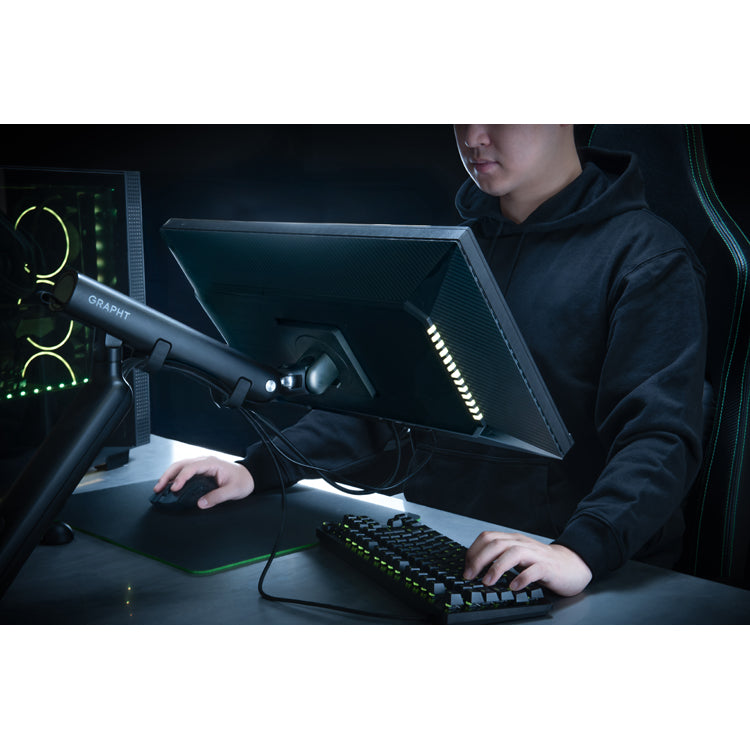 【予約受付中】Gaming Monitor GR2532DML-BK スタンドレスモデル + モニターアームセット thumbnail 28