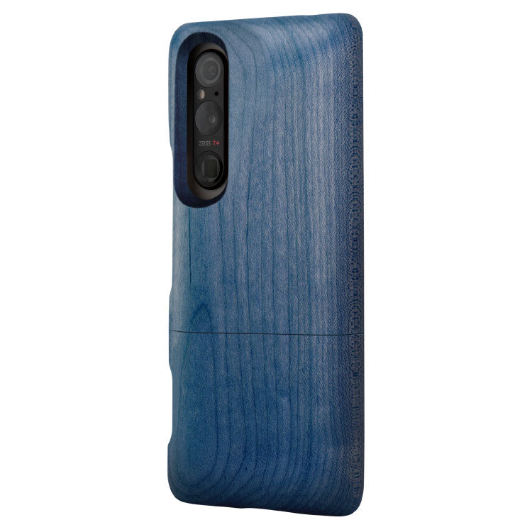 Real Wood Case for Xperia 1 V / 1 IV プレーン