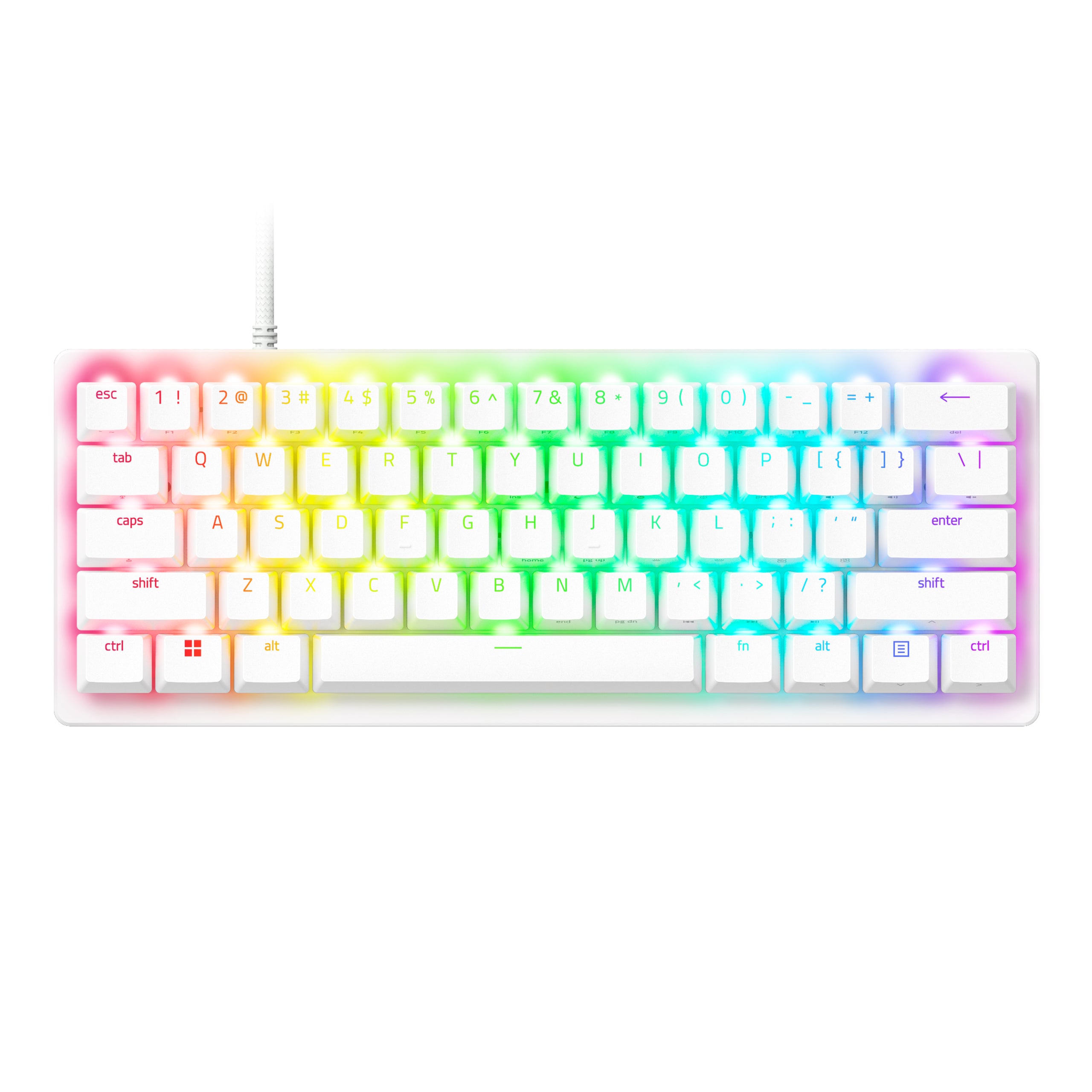 Razer Huntsman V3 Pro Mini (White Edition) レイザー ハンツマン ブイスリー プロ ミニ ホワイト エディション